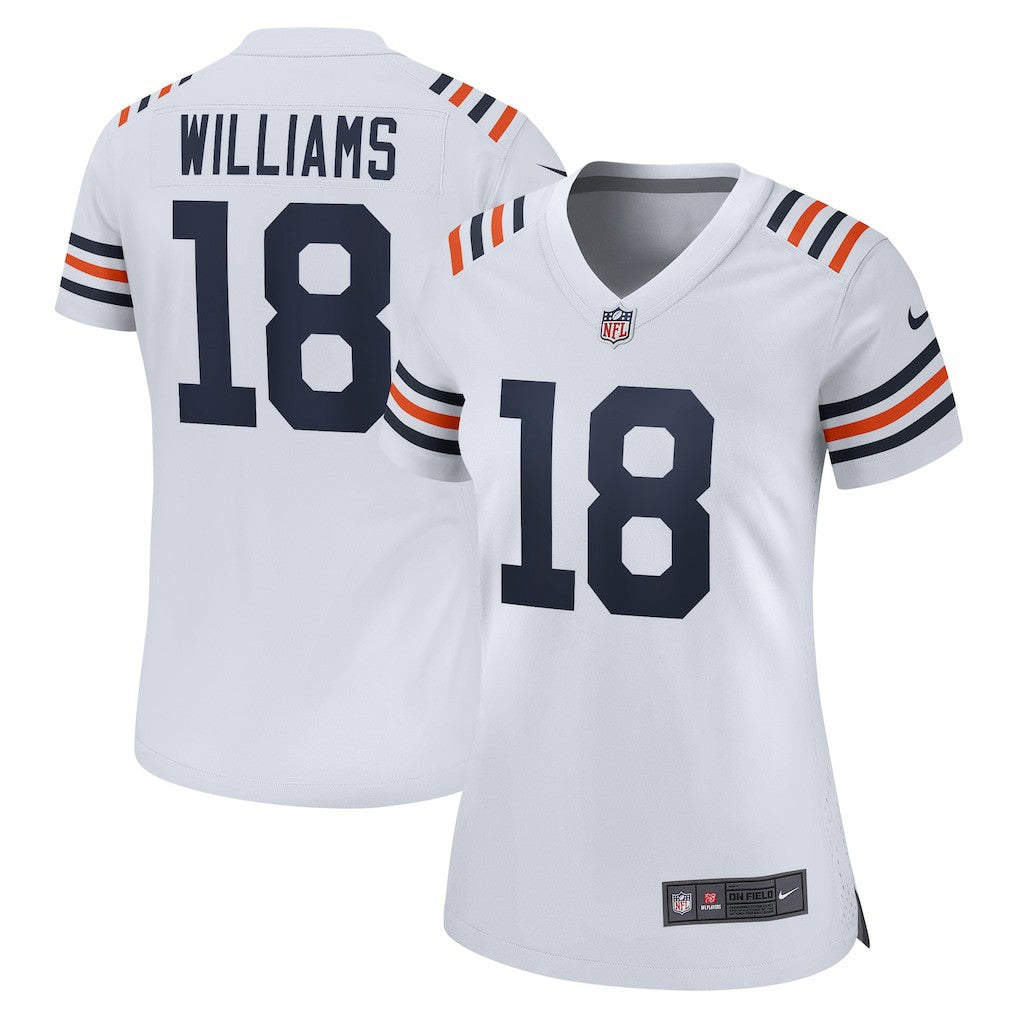 Nike Caleb Williams Chicago Bears Women's 2nd Alternate Game Player Jersey White