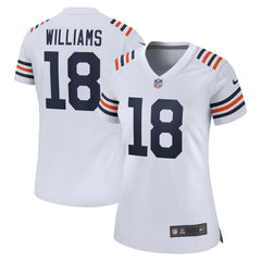 Nike Caleb Williams Chicago Bears Women's 2nd Alternate Game Player Jersey White