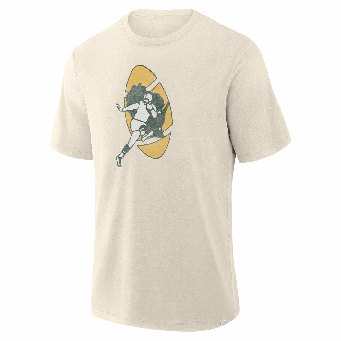 Fanatics Green Bay Packers Slub T-Shirt Cream