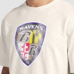 Fanatics Baltimore Ravens Slub T-Shirt Cream