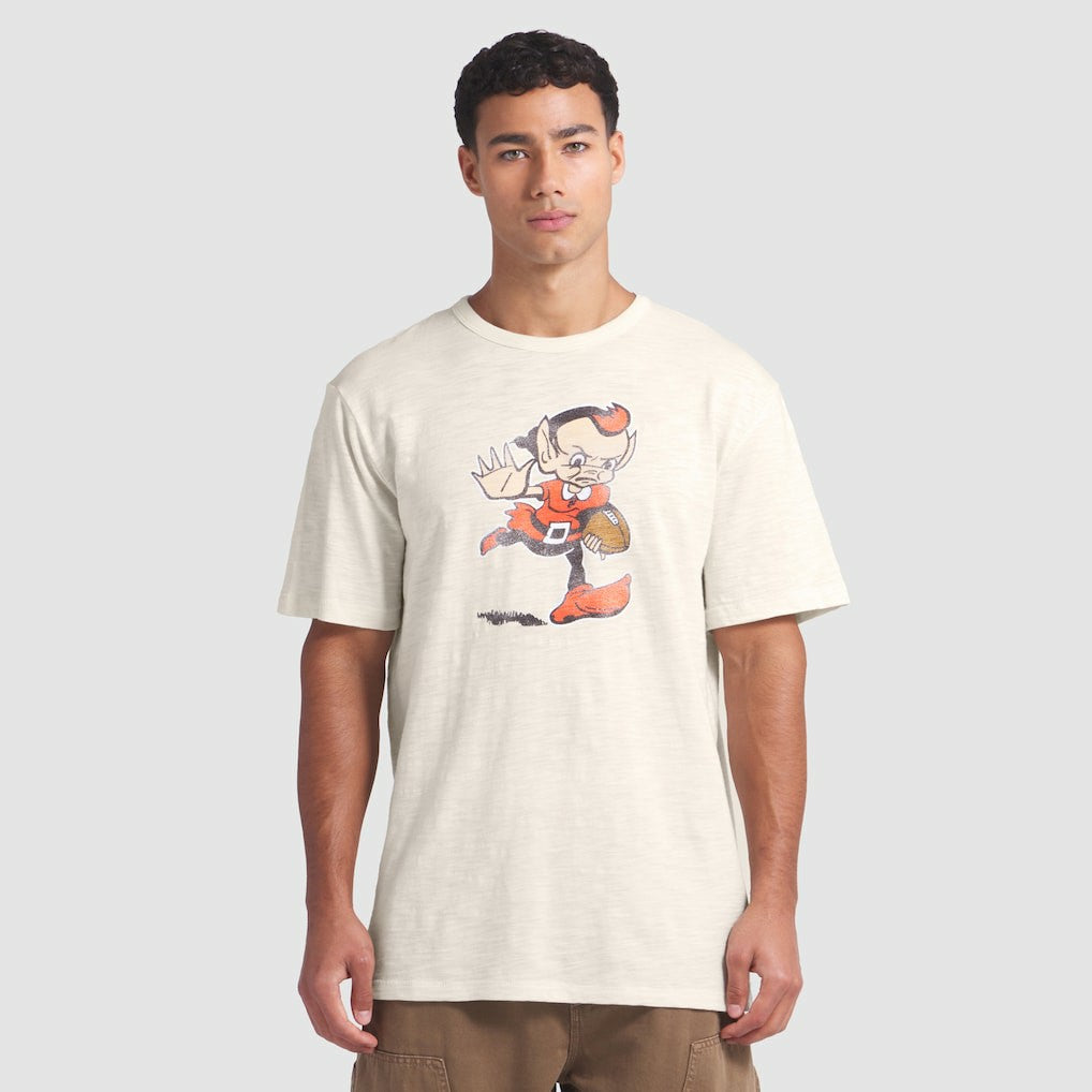 Fanatics Cleveland Browns Slub T-Shirt Cream