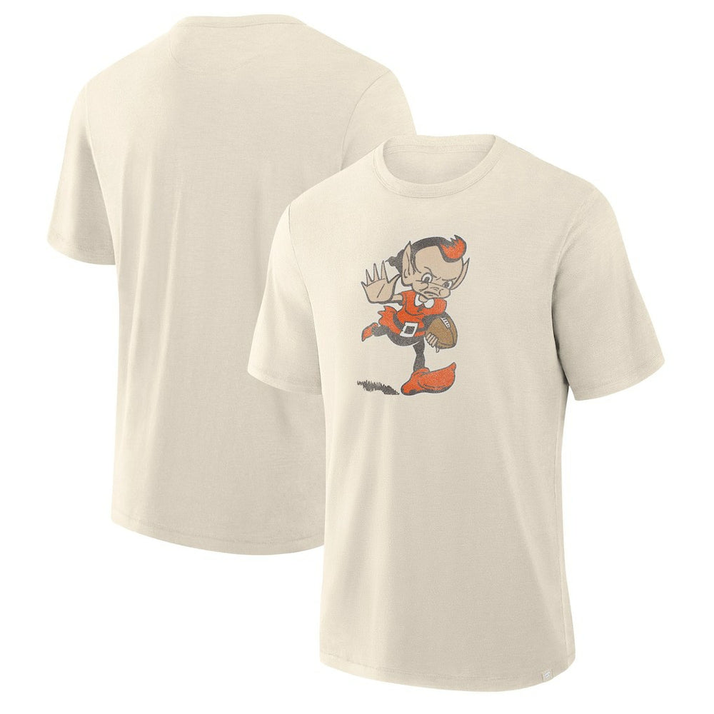 Fanatics Cleveland Browns Slub T-Shirt Cream
