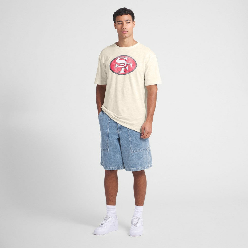 Fanatics San Francisco 49ers Slub T-Shirt Cream