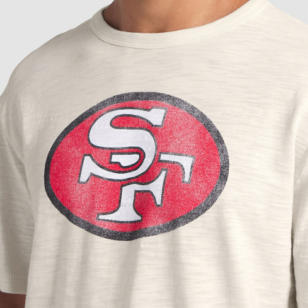 Fanatics San Francisco 49ers Slub T-Shirt Cream