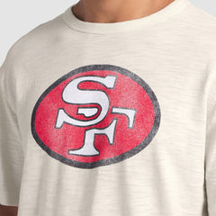 Fanatics San Francisco 49ers Slub T-Shirt Cream