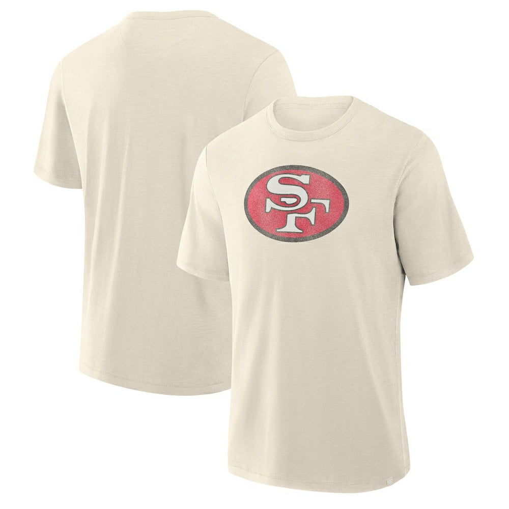Fanatics San Francisco 49ers Slub T-Shirt Cream