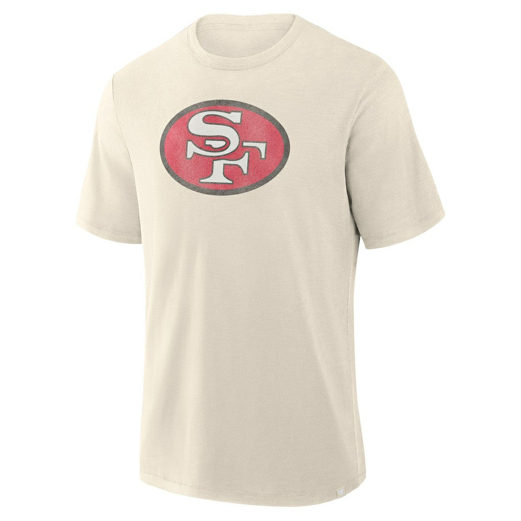 Fanatics San Francisco 49ers Slub T-Shirt Cream