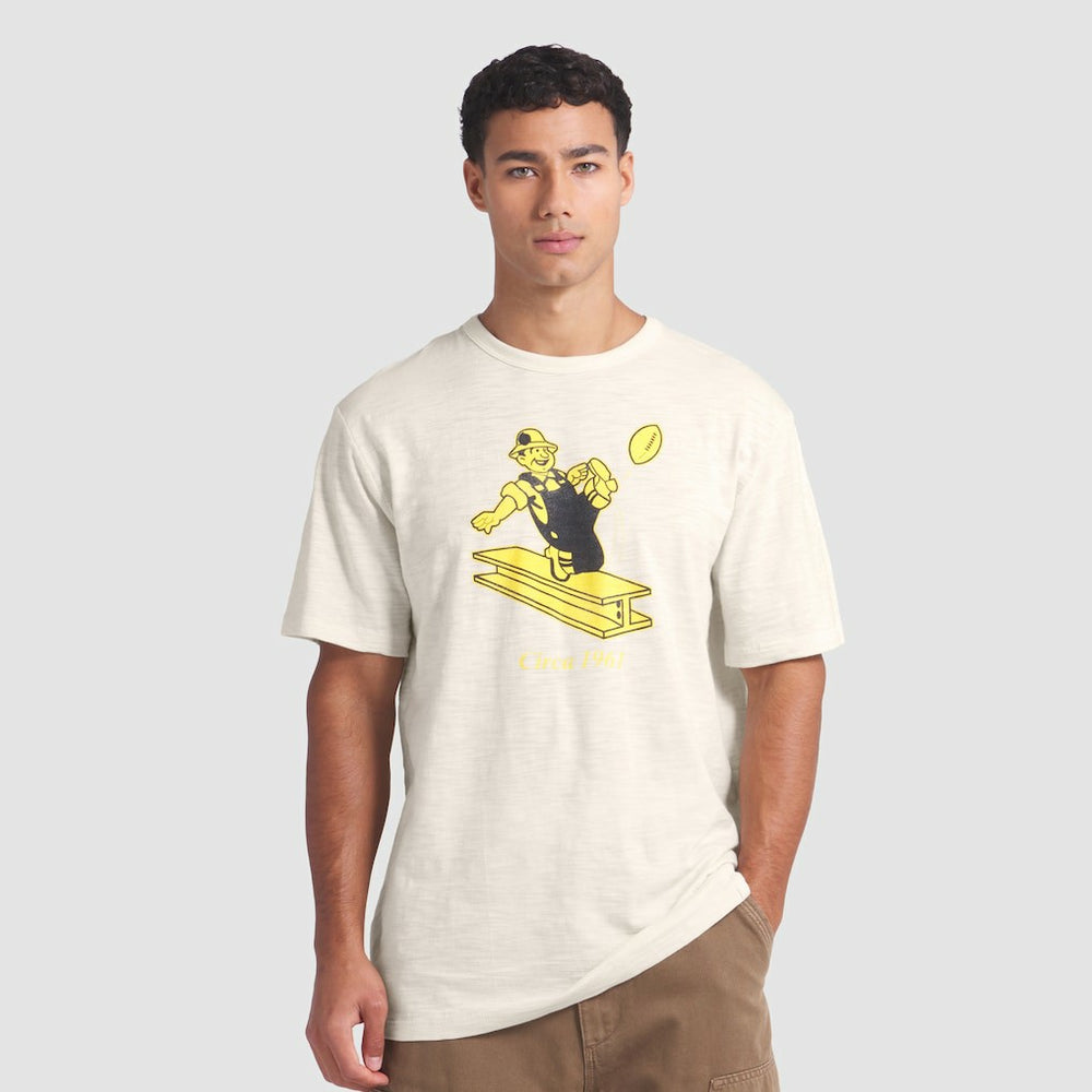 Fanatics Pittsburgh Steelers Slub T-Shirt Cream