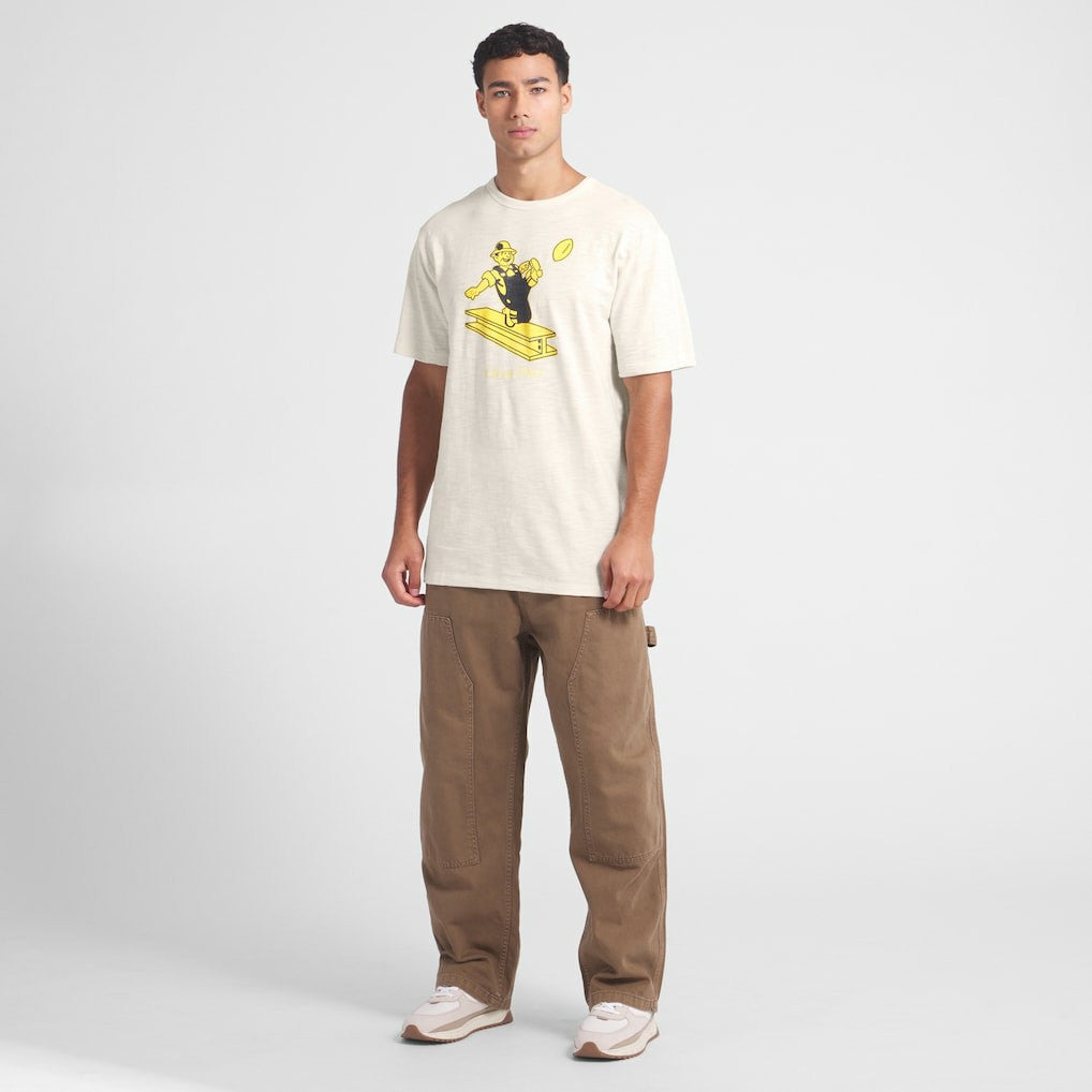 Fanatics Pittsburgh Steelers Slub T-Shirt Cream