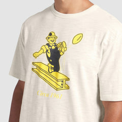 Fanatics Pittsburgh Steelers Slub T-Shirt Cream