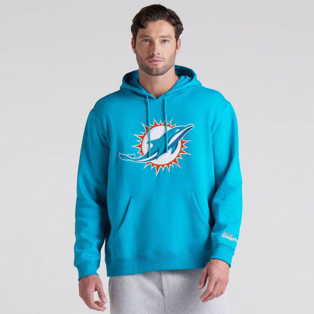 Fanatics Miami Dolphins Pylon Cam Legacy Pullover Hoodie Aqua