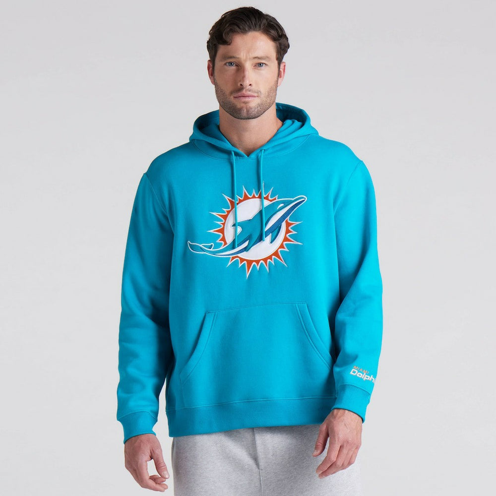 Fanatics Miami Dolphins Pylon Cam Legacy Pullover Hoodie Aqua