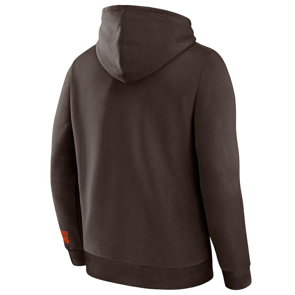 Fanatics Cleveland Browns Pylon Cam Legacy Pullover Hoodie Brown