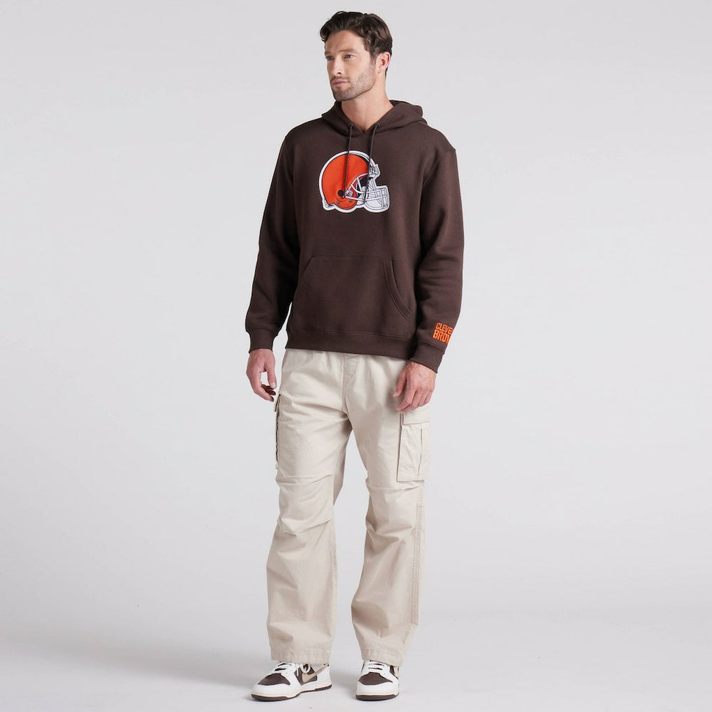 Fanatics Cleveland Browns Pylon Cam Legacy Pullover Hoodie Brown