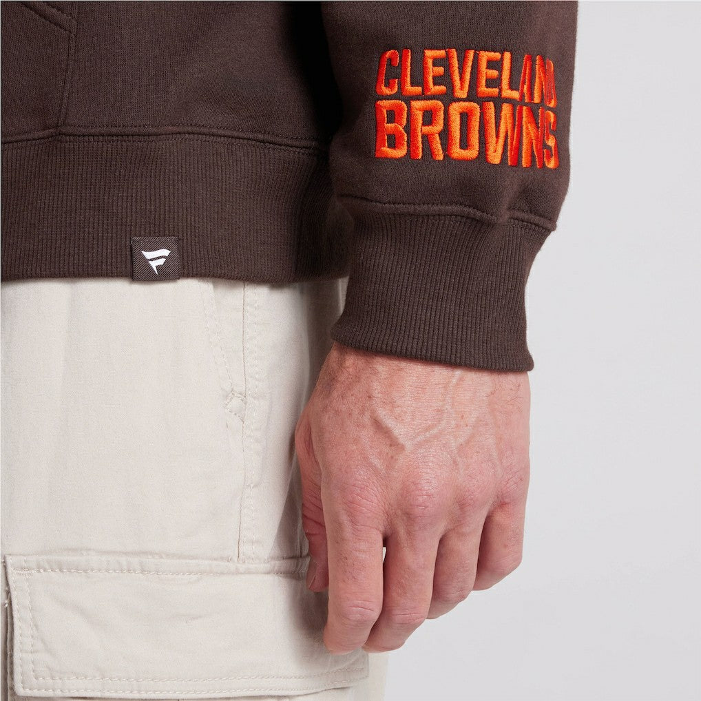 Fanatics Cleveland Browns Pylon Cam Legacy Pullover Hoodie Brown