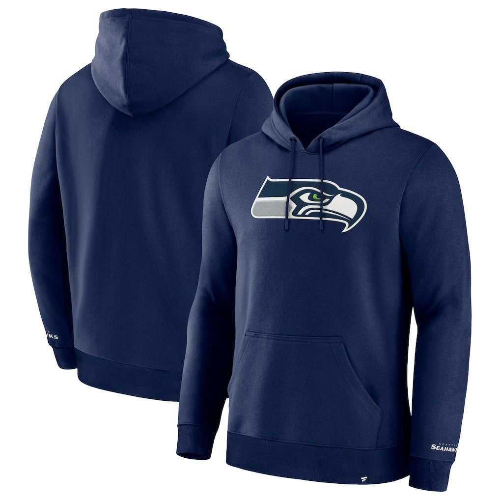 Fanatics Seattle Seahawks Pylon Cam Legacy Pullover Hoodie Navy