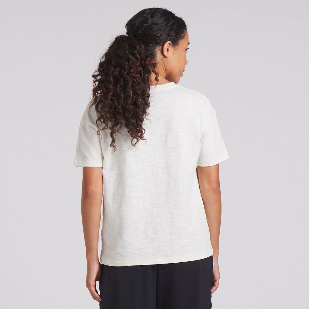 Fanatics San Francisco 49ers Women's Trick Play Slub Boxy T-Shirt Cream