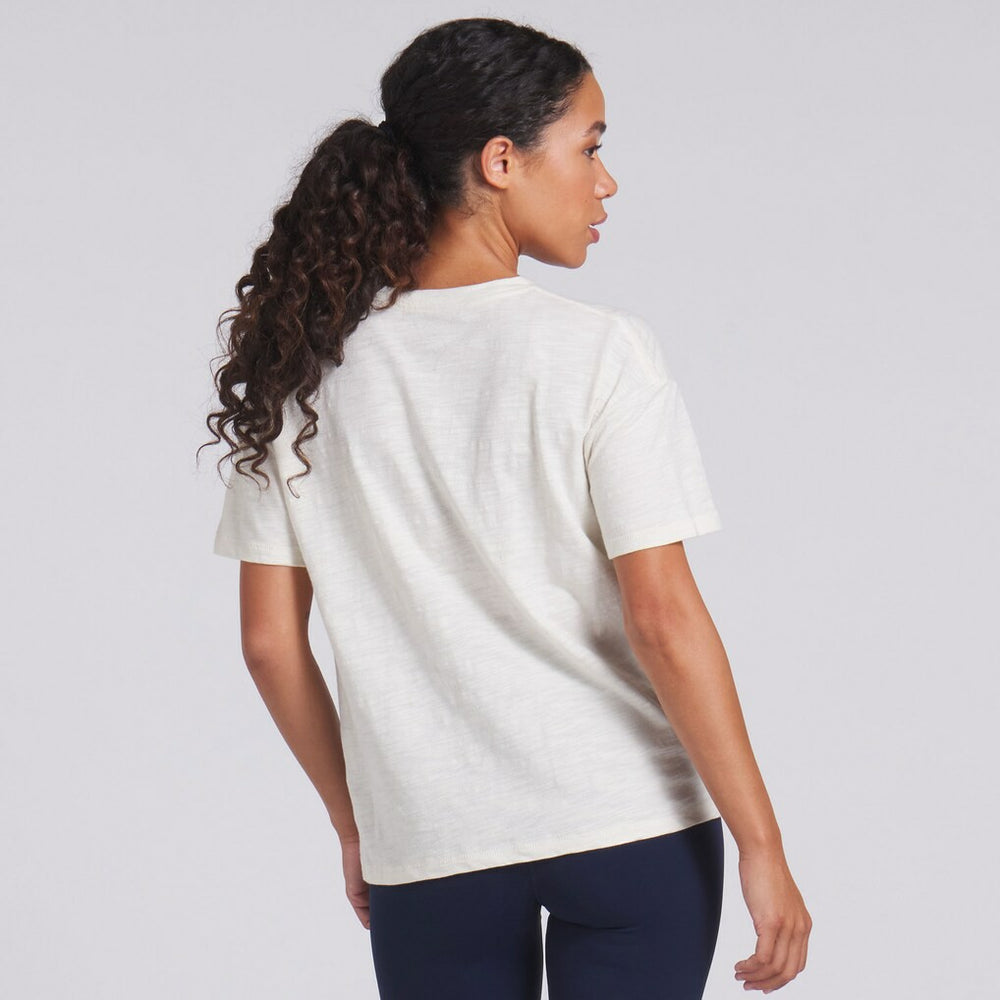 Fanatics Dallas Cowboys Women's Trick Play Slub Boxy T-Shirt Cream