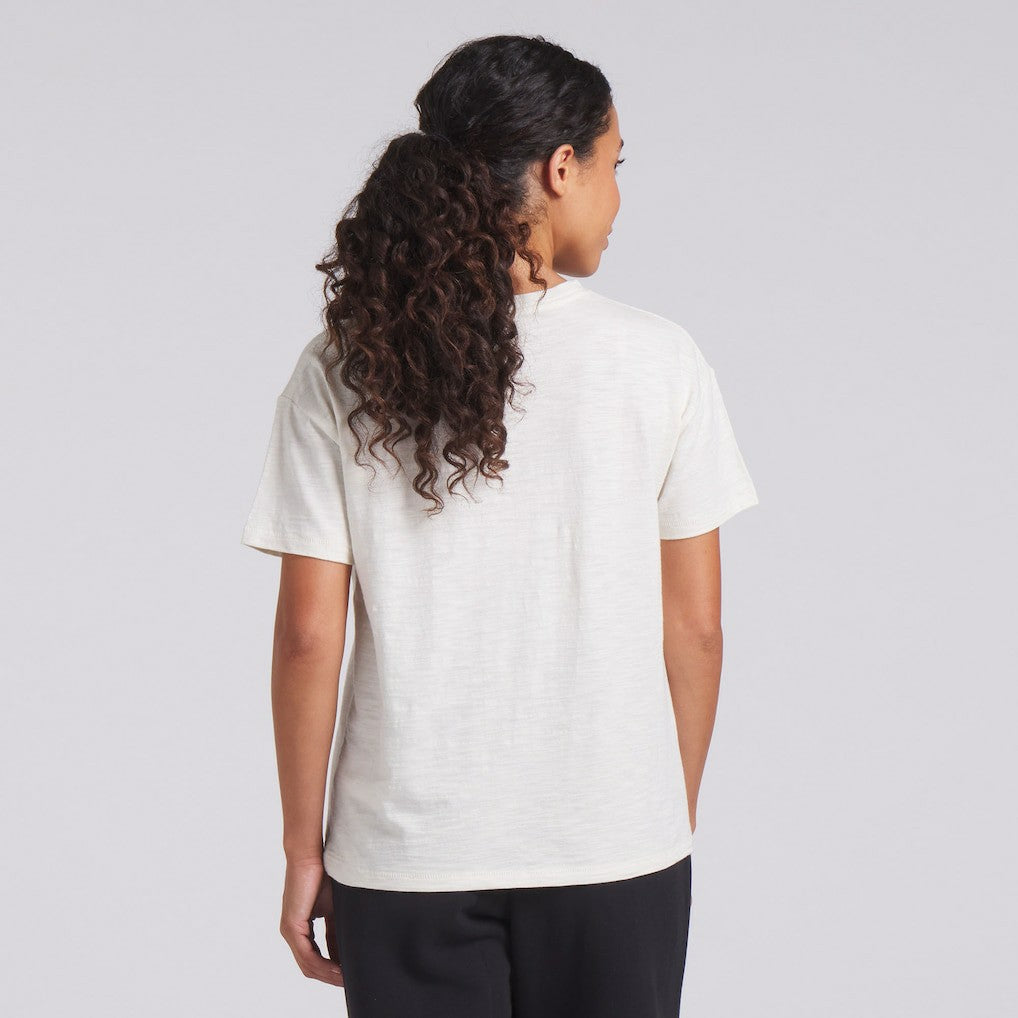 Fanatics Pittsburgh Steelers Women's Trick Play Slub Boxy T-Shirt Cream