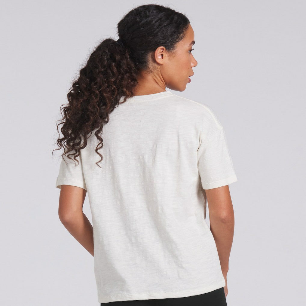 Fanatics Las Vegas Raiders Women's Trick Play Slub Boxy T-Shirt Cream