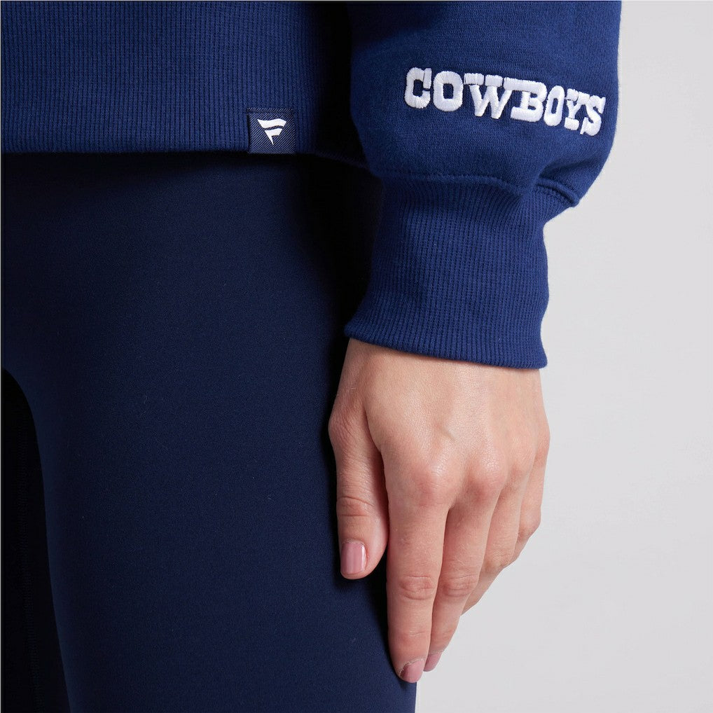 Fanatics Dallas Cowboys Women's Legacy Fleece Pullover Hoodie Navy