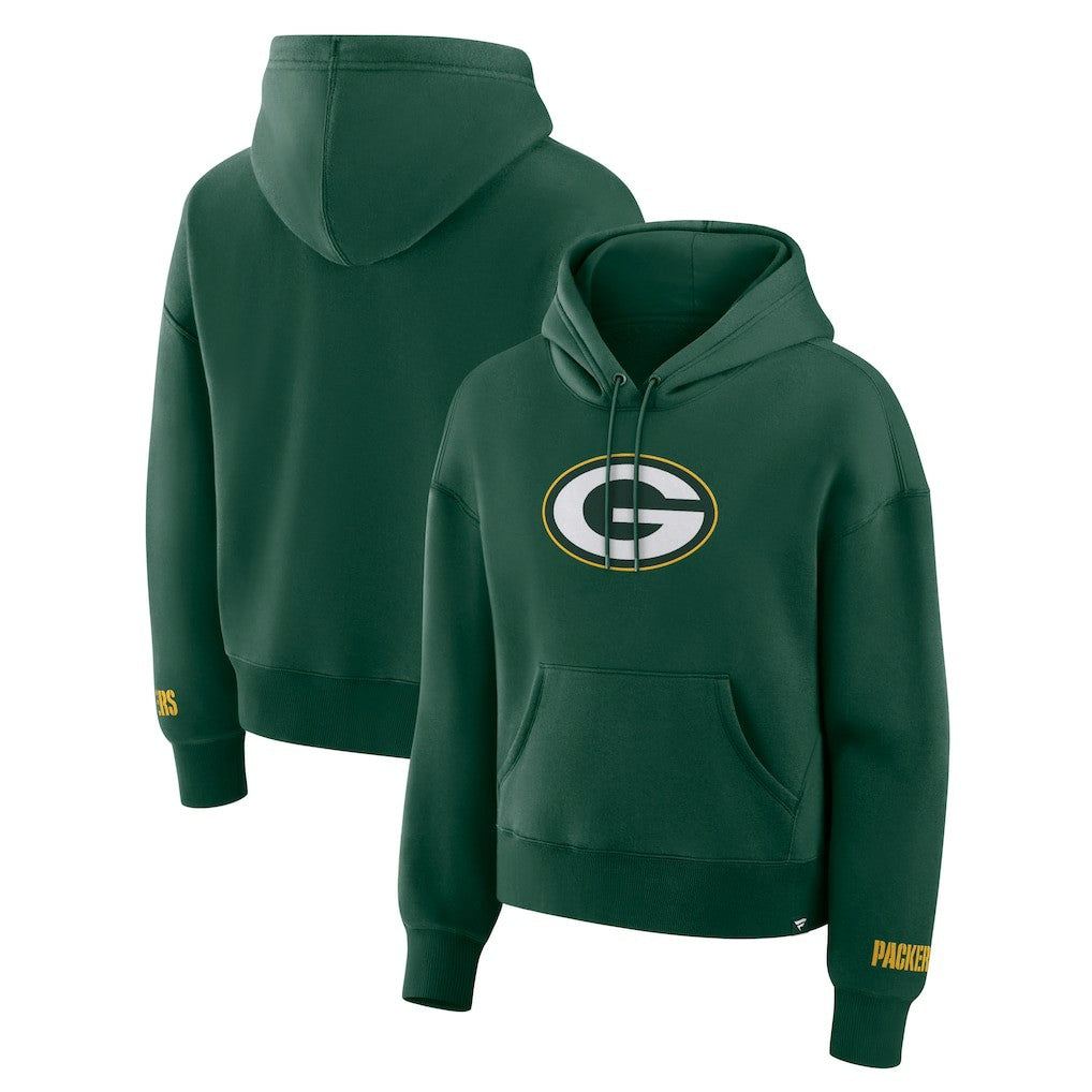 Fanatics Green Bay Packers Women's Legacy Fleece Pullover Hoodie Green