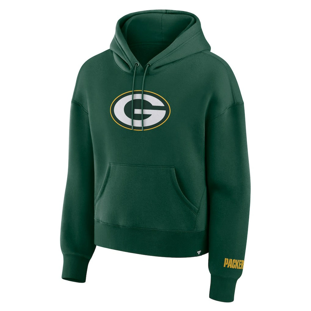 Fanatics Green Bay Packers Women's Legacy Fleece Pullover Hoodie Green