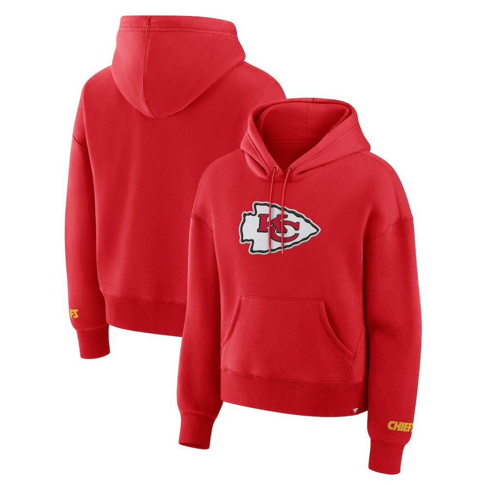 Fanatics Kansas City Chiefs Women's Legacy Fleece Pullover Hoodie Red