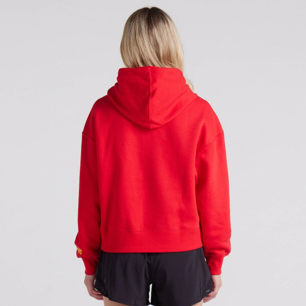 Fanatics Kansas City Chiefs Women's Legacy Fleece Pullover Hoodie Red