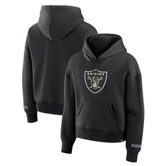 Fanatics Las Vegas Raiders Women's Legacy Fleece Pullover Hoodie Black