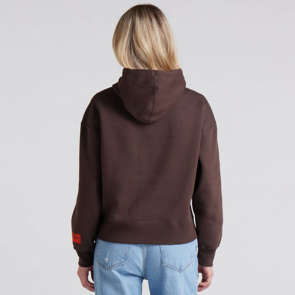 Fanatics Cleveland Browns Women's Legacy Fleece Pullover Hoodie Brown