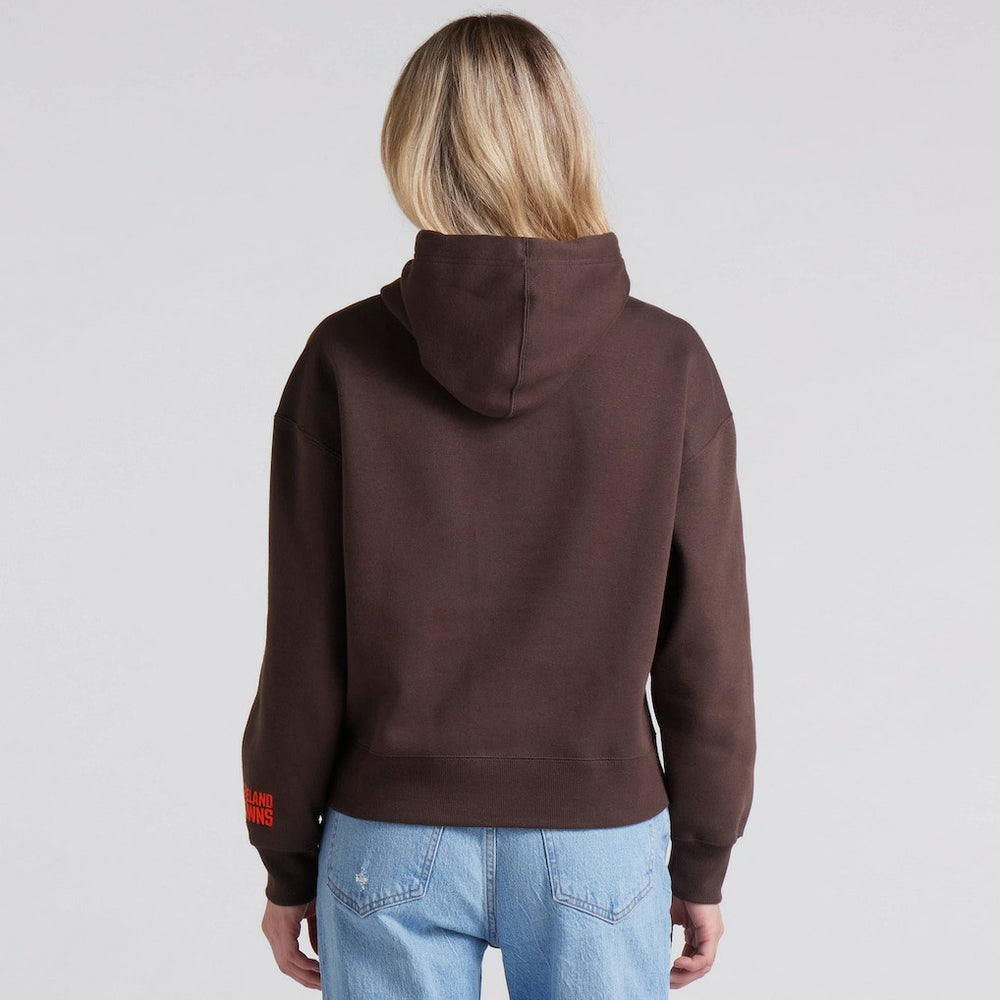 Fanatics Cleveland Browns Women's Legacy Fleece Pullover Hoodie Brown