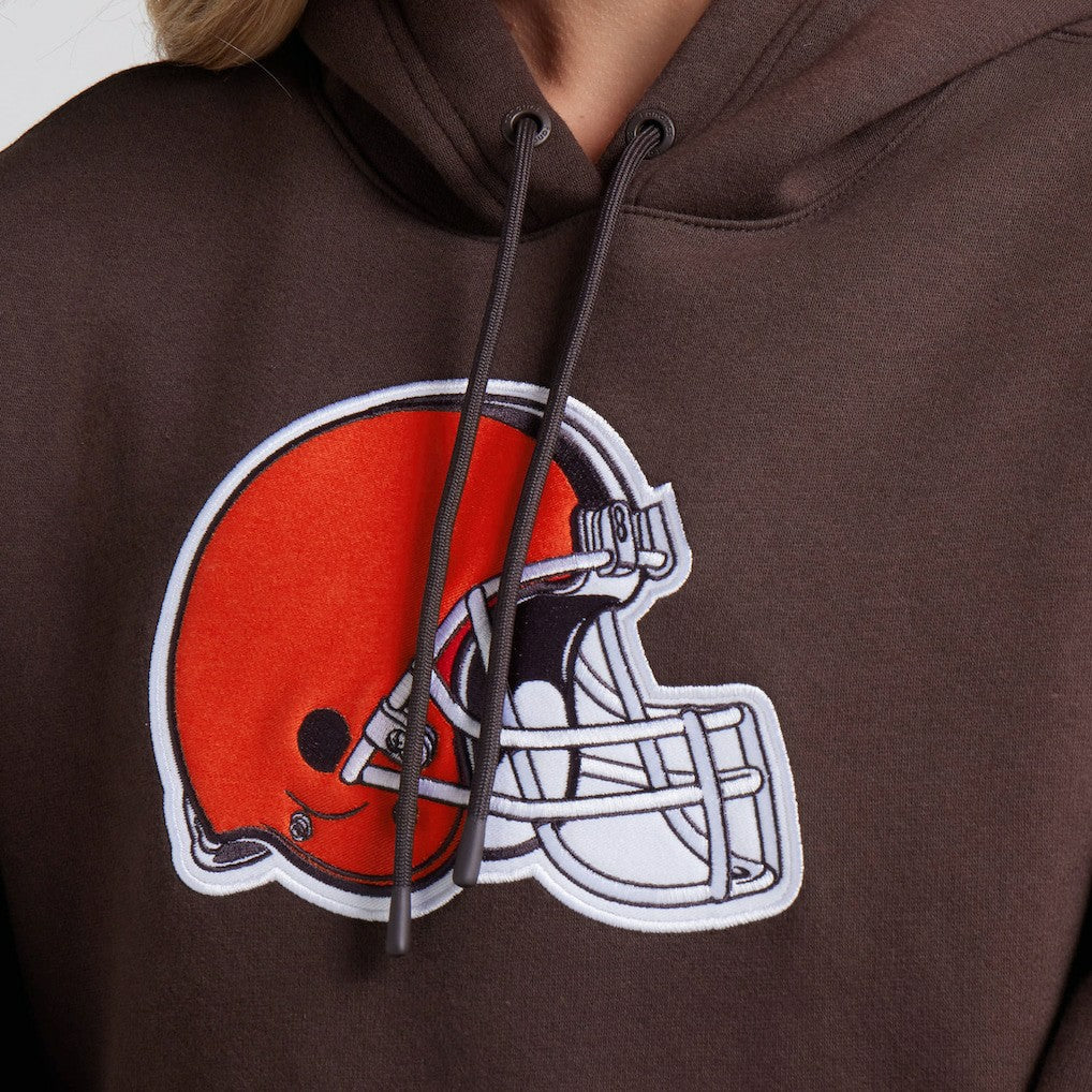Fanatics Cleveland Browns Women's Legacy Fleece Pullover Hoodie Brown