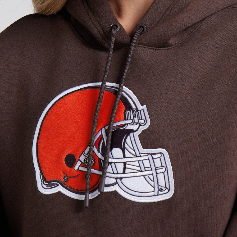 Fanatics Cleveland Browns Women's Legacy Fleece Pullover Hoodie Brown