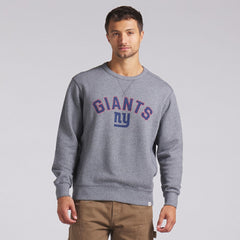 Fanatics New York Giants Loop Terry Pullover Sweatshirt Heather Gray