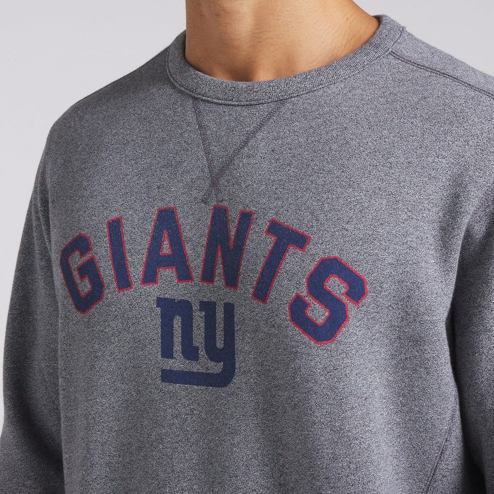 Fanatics New York Giants Loop Terry Pullover Sweatshirt Heather Gray