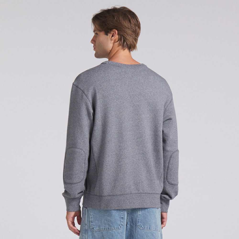 Fanatics Pittsburgh Steelers Loop Terry Pullover Sweatshirt Heather Gray