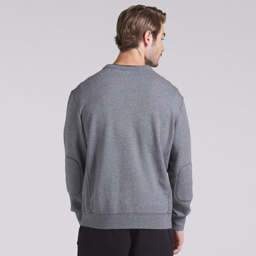 Fanatics Green Bay Packers Loop Terry Pullover Sweatshirt Heather Gray
