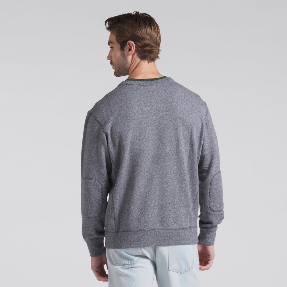 Fanatics New York Jets Loop Terry Pullover Sweatshirt Heather Gray