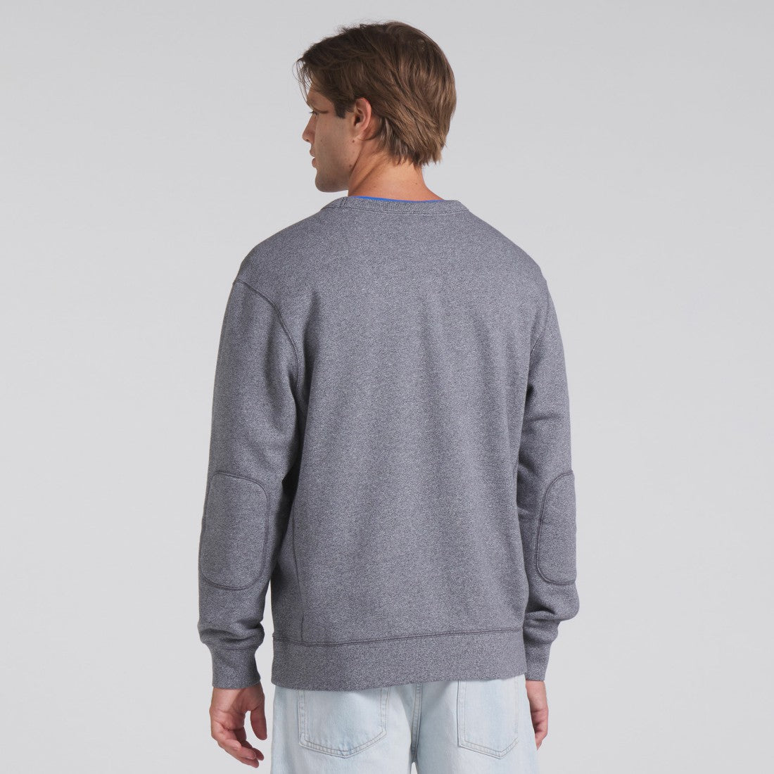 Fanatics Detroit Lions Loop Terry Pullover Sweatshirt Heather Gray