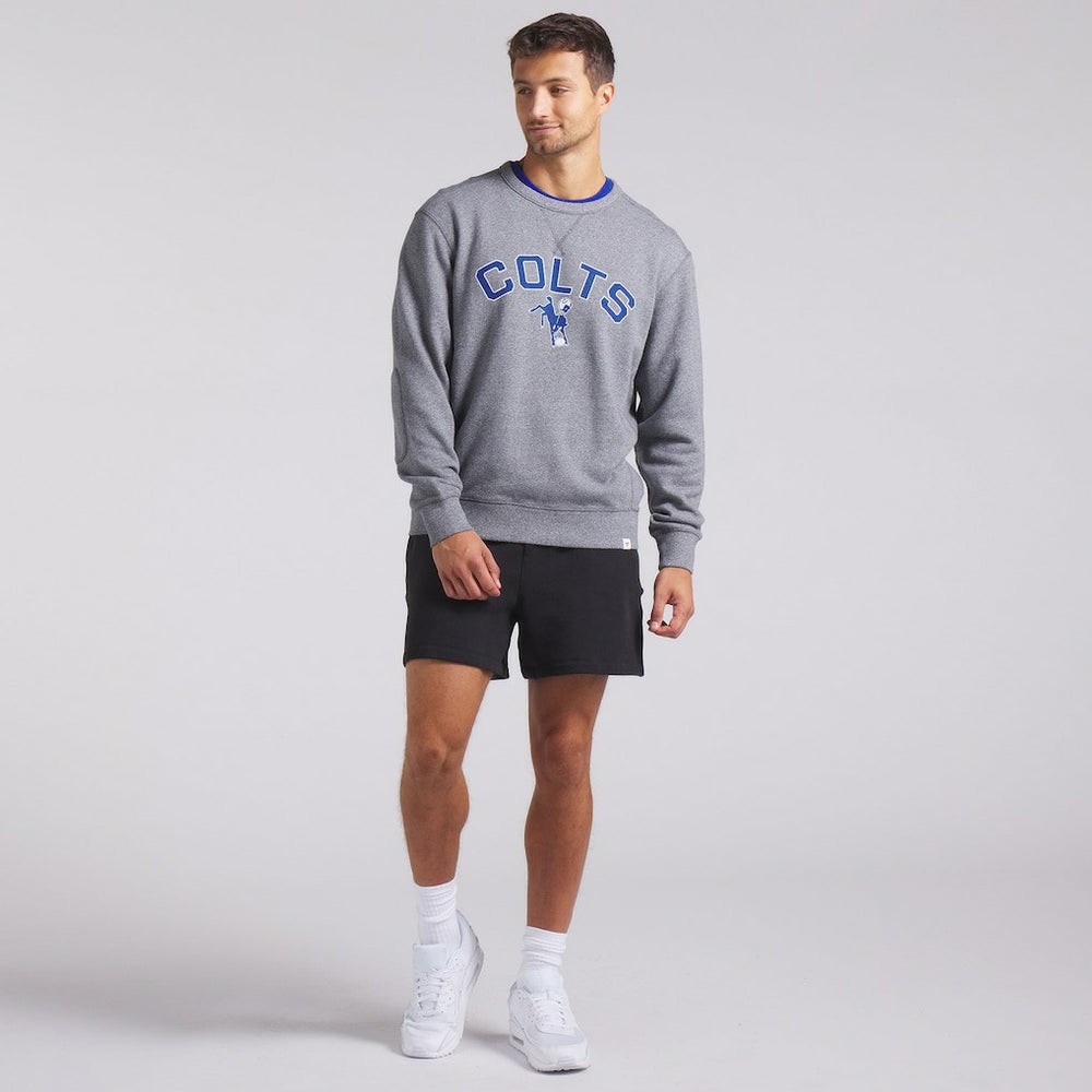 Fanatics Indianapolis Colts Loop Terry Pullover Sweatshirt Heather Gray
