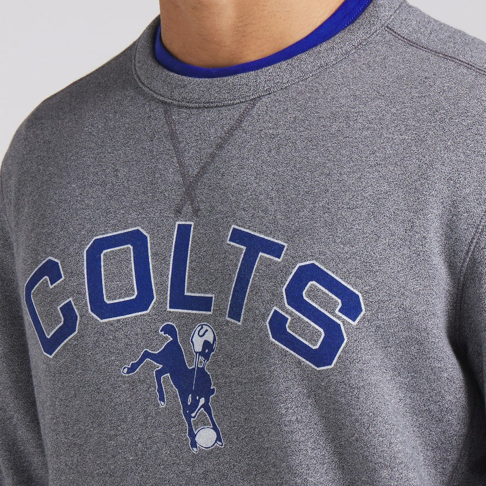 Fanatics Indianapolis Colts Loop Terry Pullover Sweatshirt Heather Gray