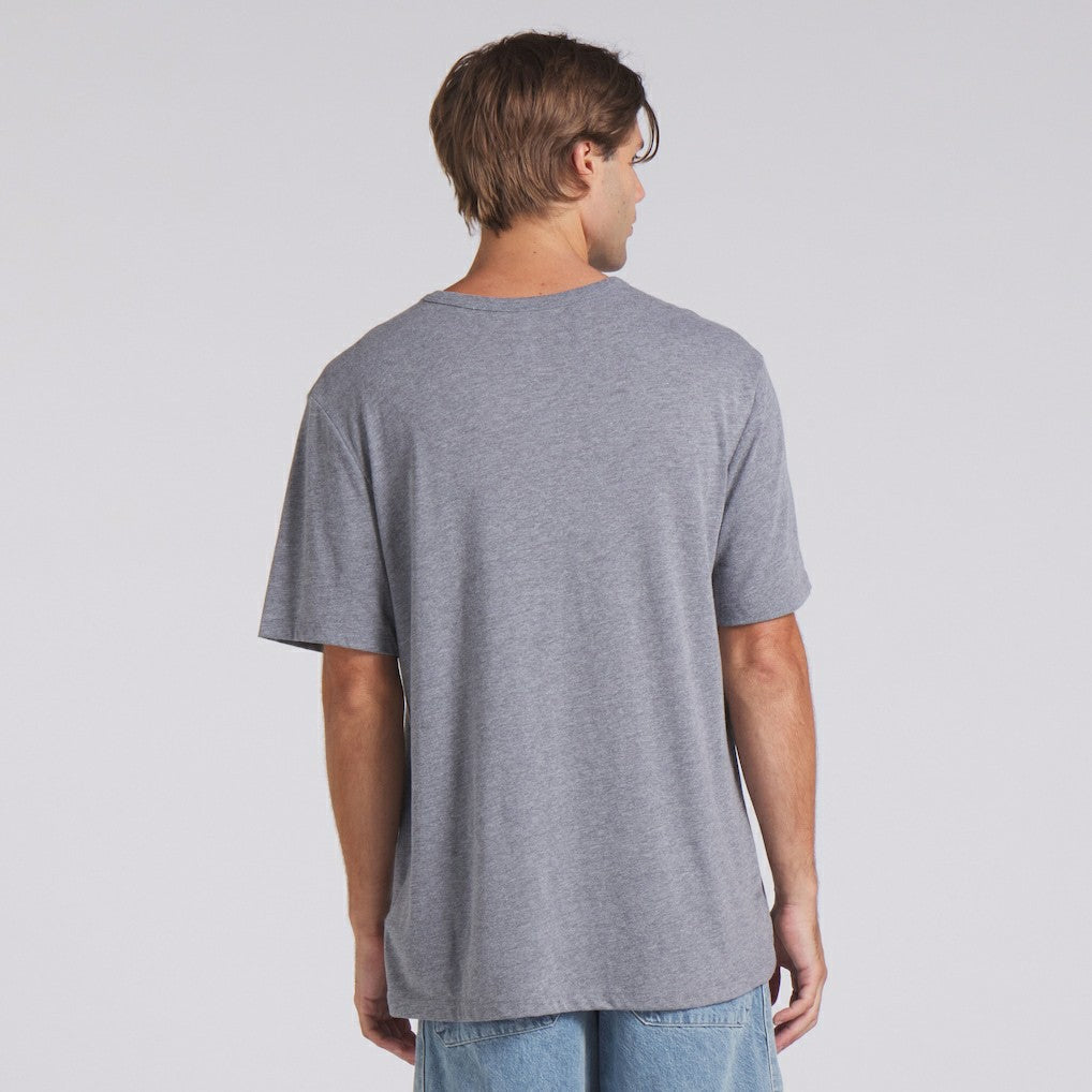 Fanatics Pittsburgh Steelers Pass Rush Tri-Blend T-Shirt Heather Gray