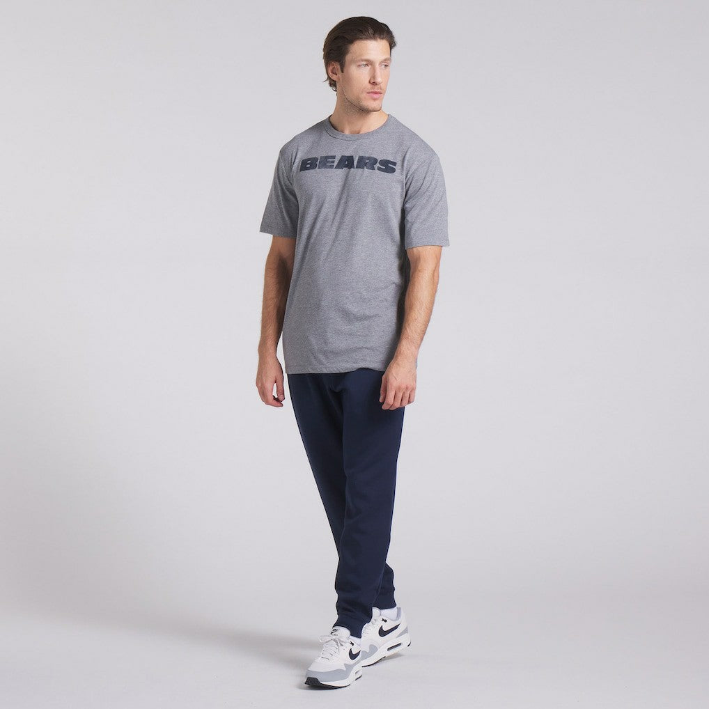 Fanatics Chicago Bears Pass Rush Tri-Blend T-Shirt Heather Gray