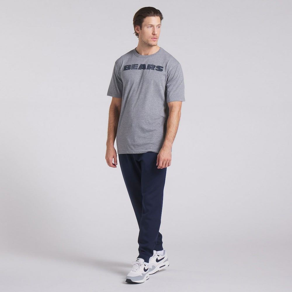 Fanatics Chicago Bears Pass Rush Tri-Blend T-Shirt Heather Gray