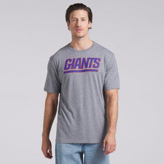 Fanatics New York Giants Pass Rush Tri-Blend T-Shirt Heather Gray