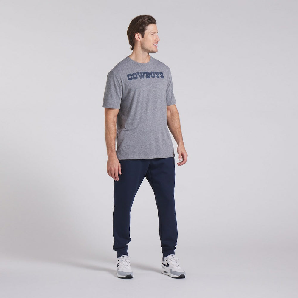 Fanatics Dallas Cowboys Pass Rush Tri-Blend T-Shirt Heather Gray