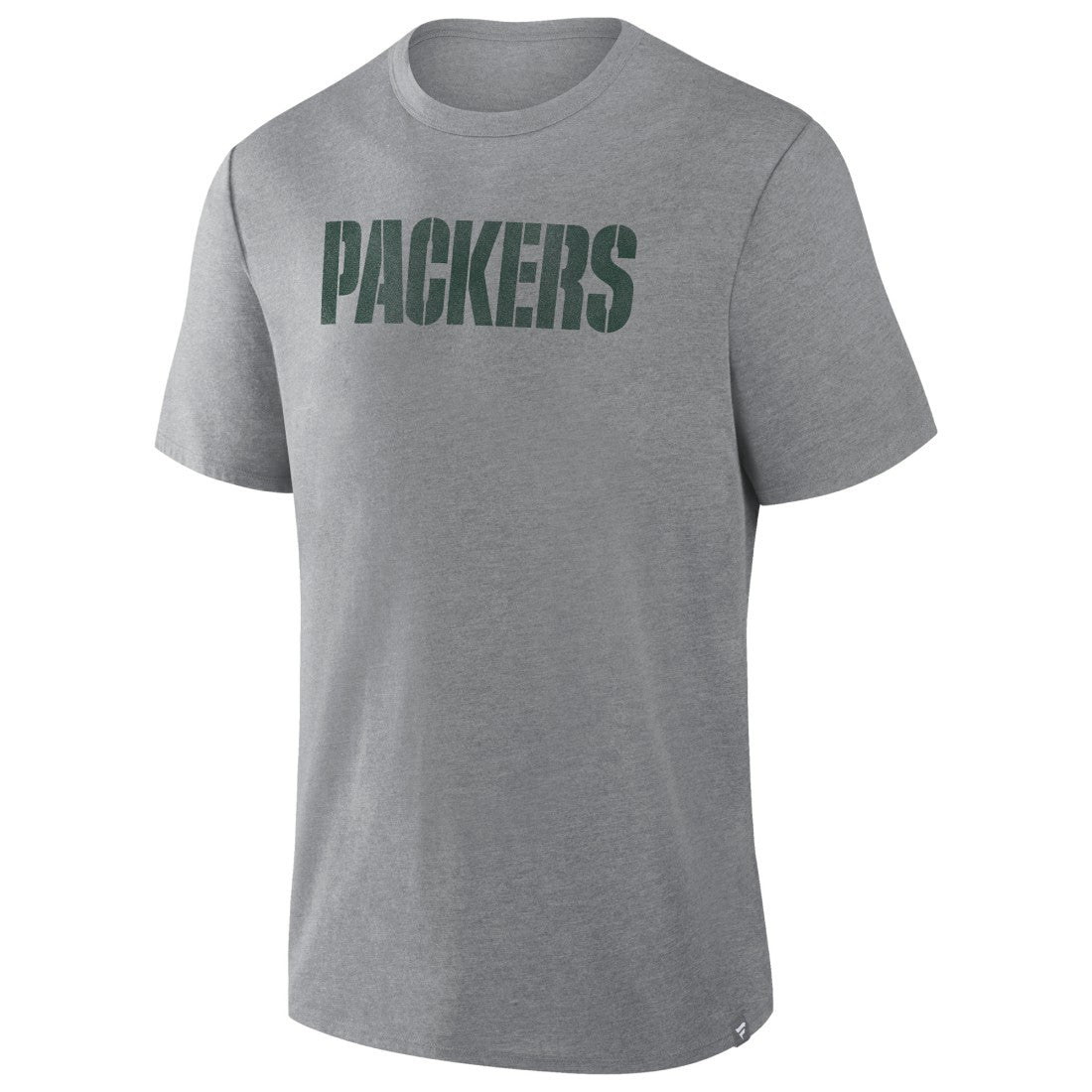 Fanatics Green Bay Packers Pass Rush Tri-Blend T-Shirt Heather Gray