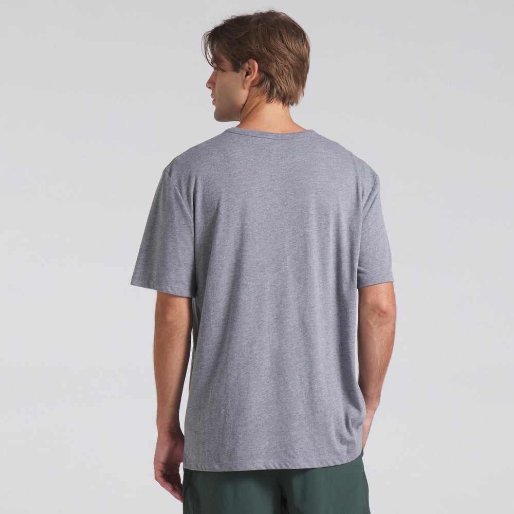 Fanatics Green Bay Packers Pass Rush Tri-Blend T-Shirt Heather Gray