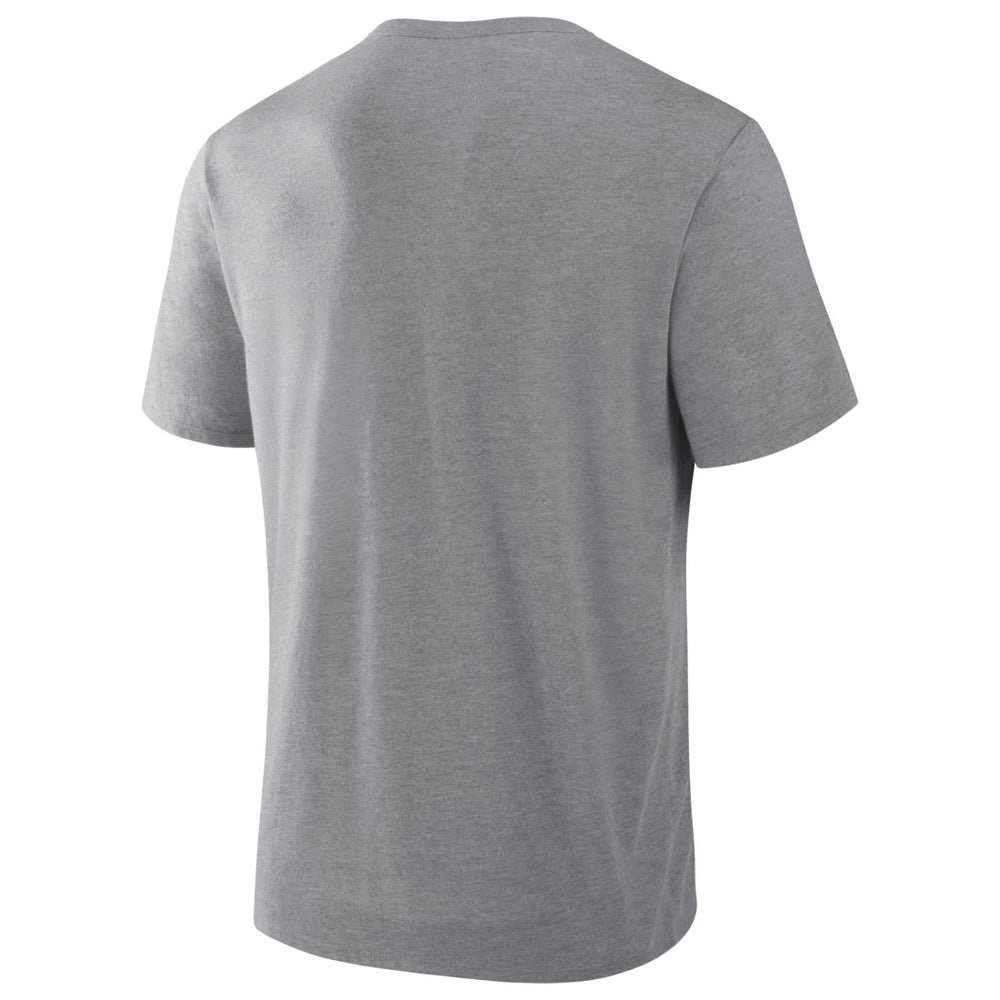 Fanatics Detroit Lions Pass Rush Tri-Blend T-Shirt Heather Gray